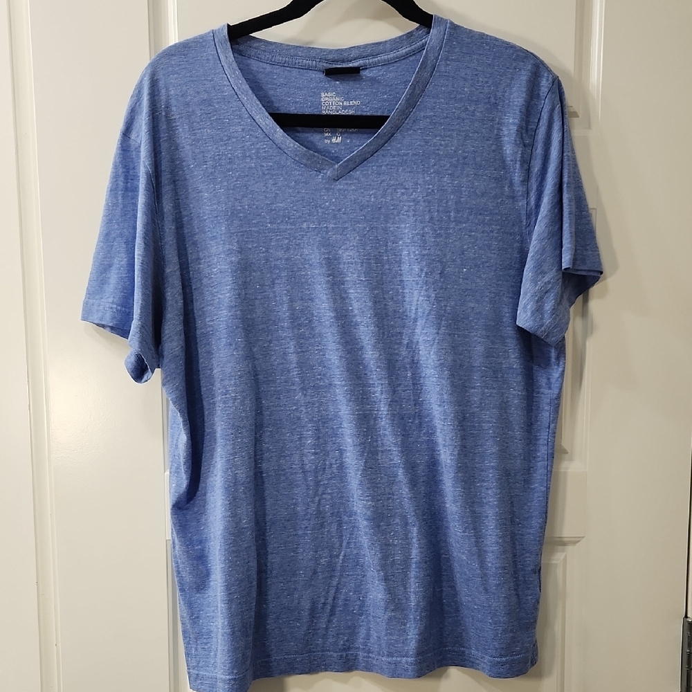 Bundle Booster H&M Heather Blue V-Neck Tee